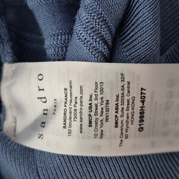 Blue Women's Sweater - Picture 7 of 8